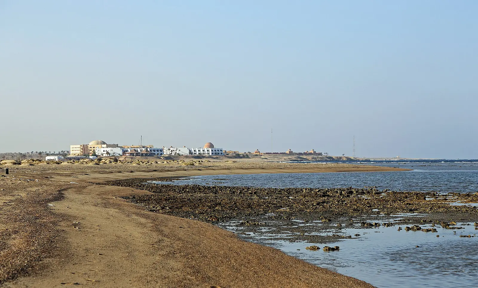 The Marsa Alam coast near El Naaba