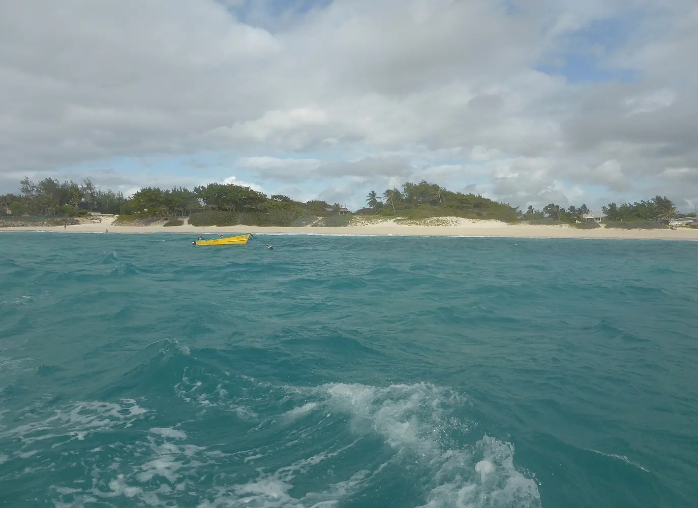 The south coast of Barbados near Silver Sands