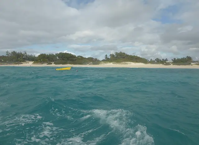 The south coast of Barbados near Silver Sands