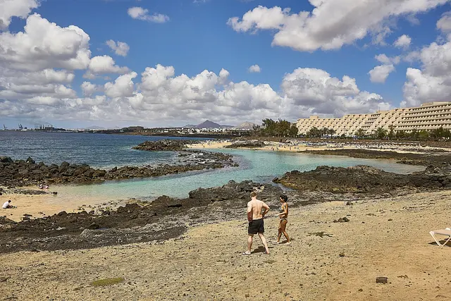 The Jablillo bay at Costa Teguise