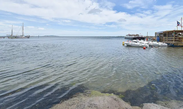 The Étang de Thau from Marseillan