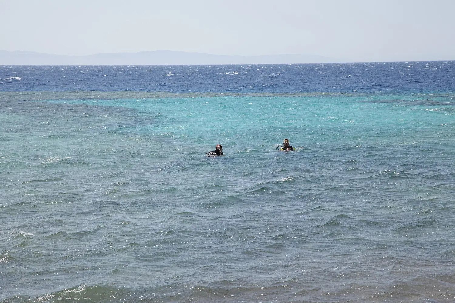 The Canyon lagoon at Dahab