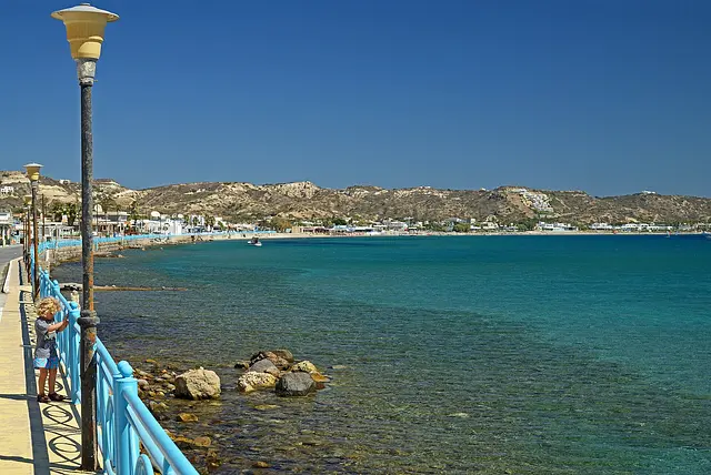 Kefalos bay from Kamari