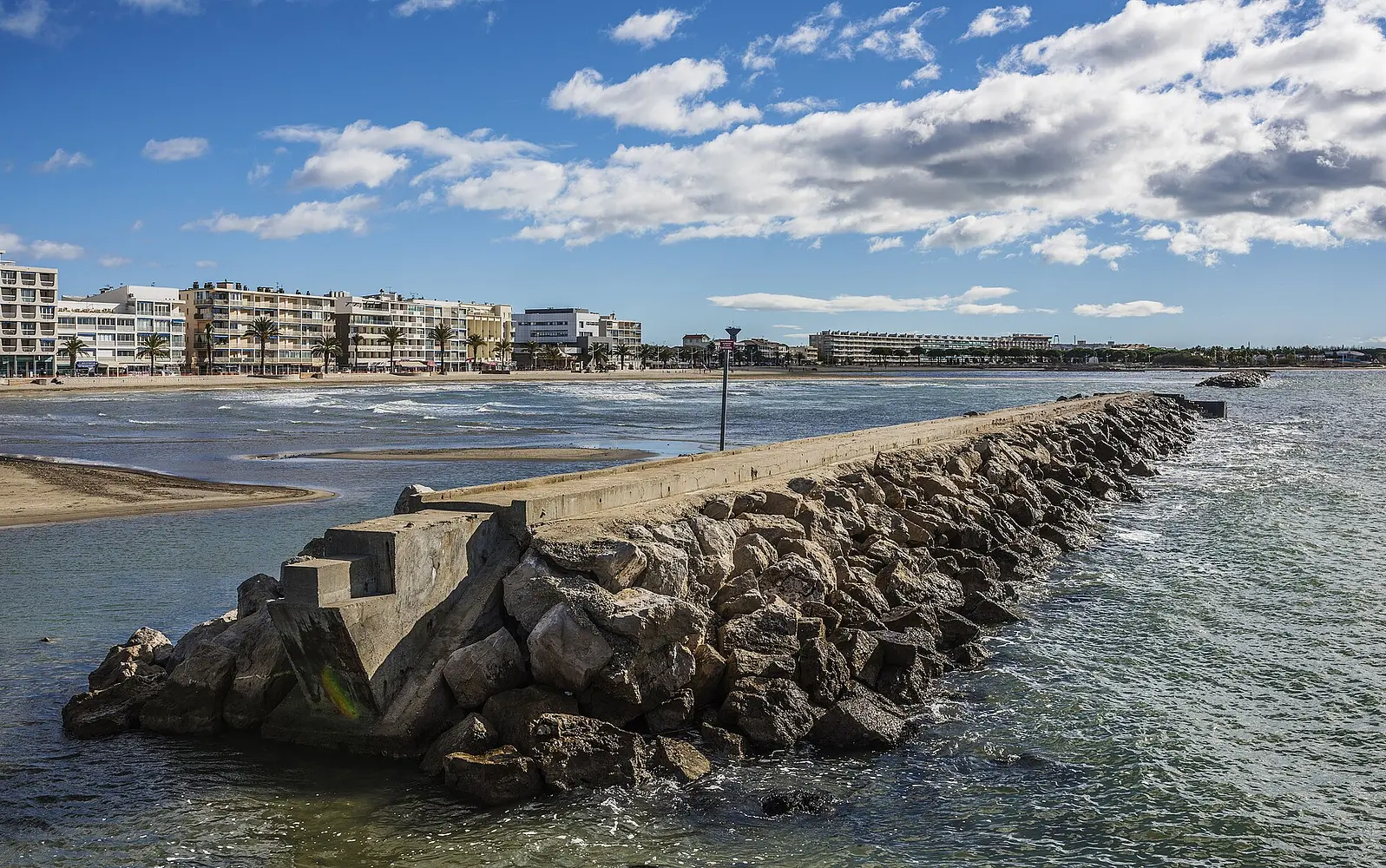 The beach at Le Grau-du-Roi