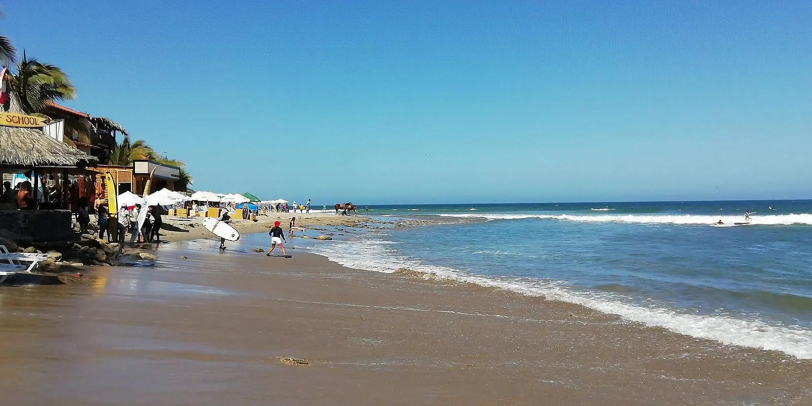 Máncora beach