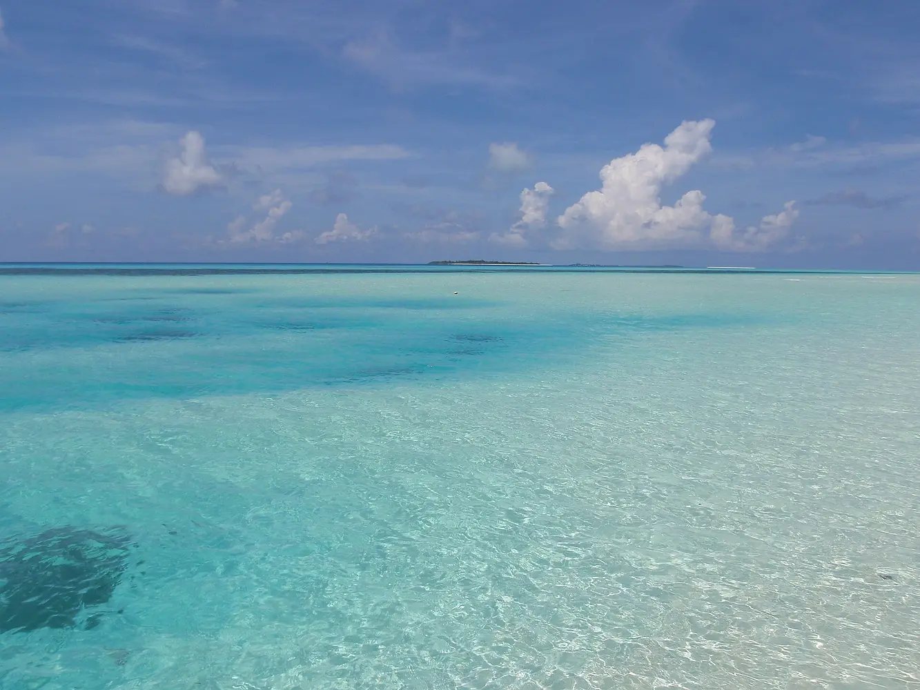 Kuredu's lagoon