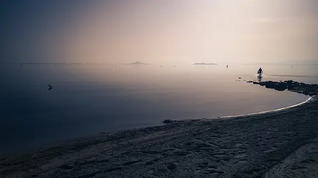 The Mar Menor at dawn