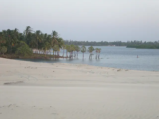 Lagoon and dunes near Parajuru