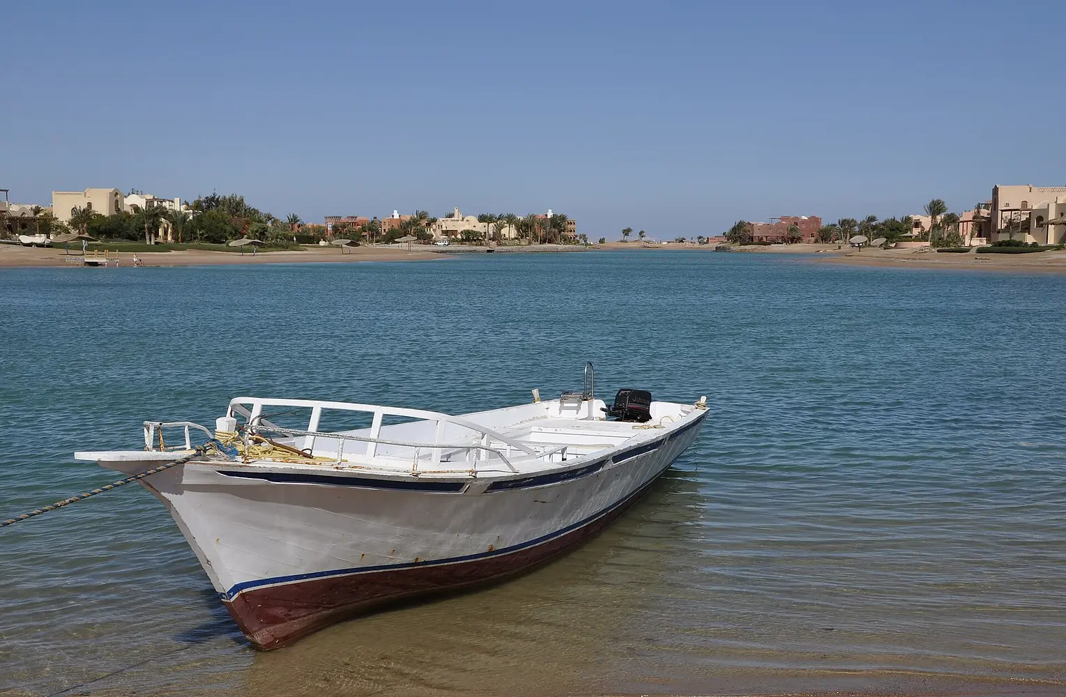 One of El Gouna's lagoons