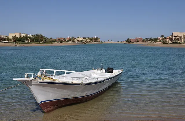 One of El Gouna's lagoons
