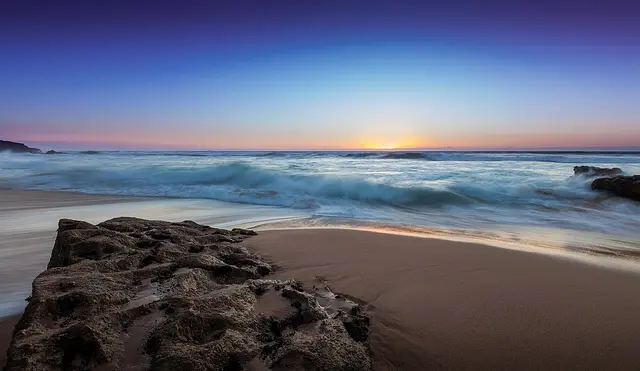 Praia do Guincho at sunset