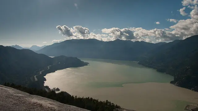 Howe Sound from the Stawamus Chief